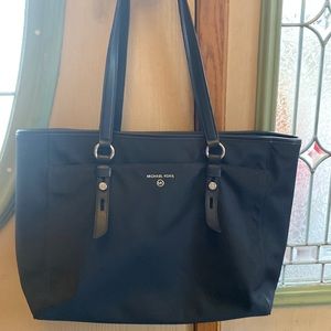Michael Kors blue laptop bag/purse